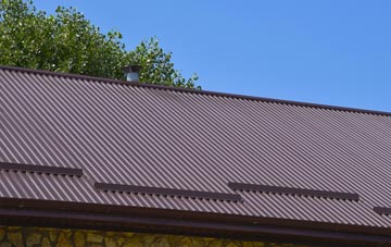 typical St George In The East corrugated roof uses